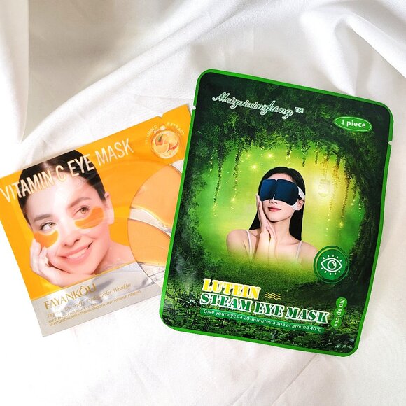 5 Pack BUNDLE, 2 Eye Masks, 66 Count Mixed Nail Strips, NEW in Package - Picture 2 of 5